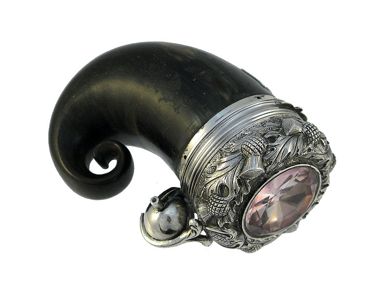 Scottish Silver Snuff Mull Circa 1800